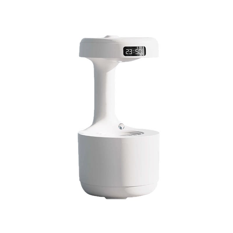 Anti-Gravity Water Droplet Humidifier with LED Mood Light