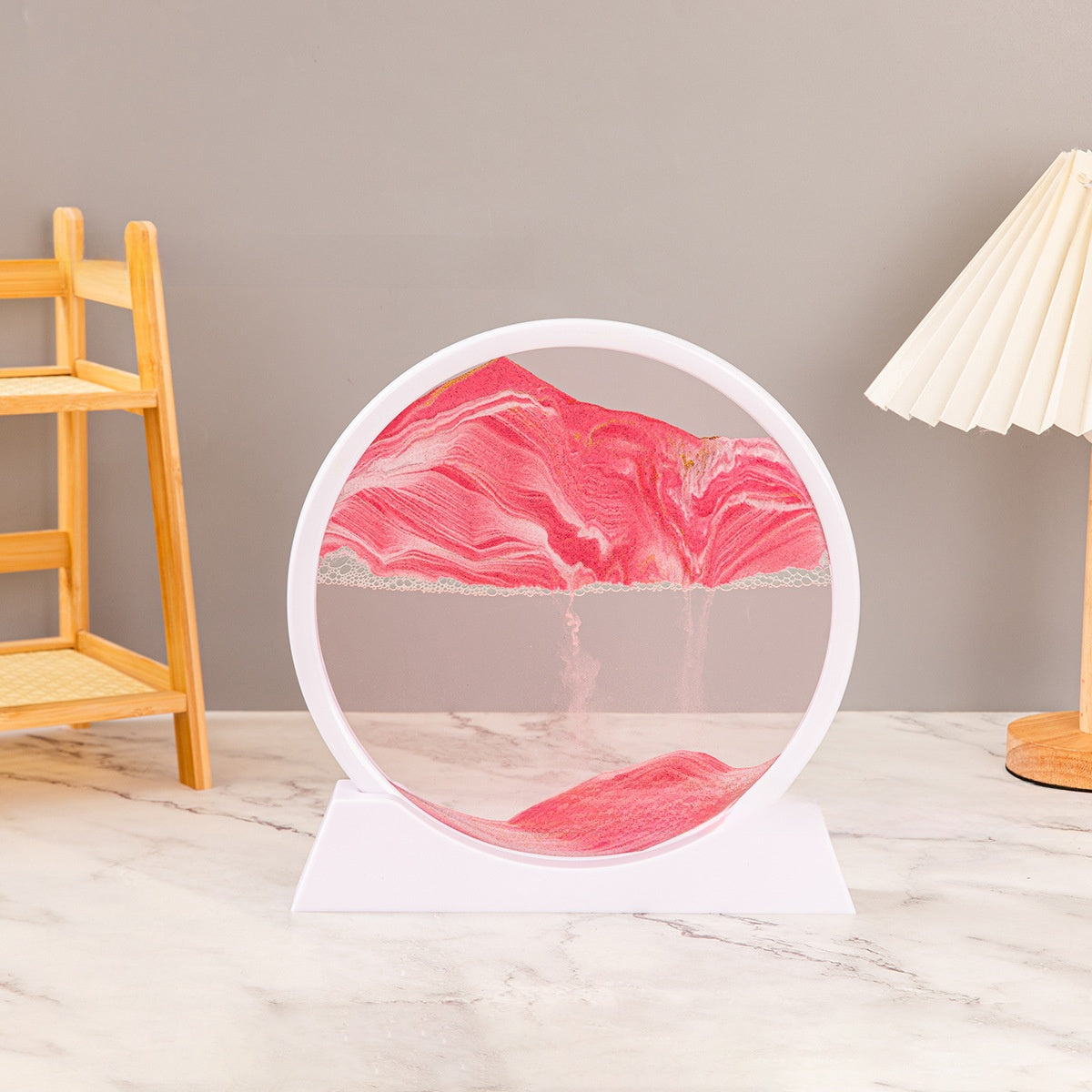 Desktop 3D Sand Art Moving Scene Decoration