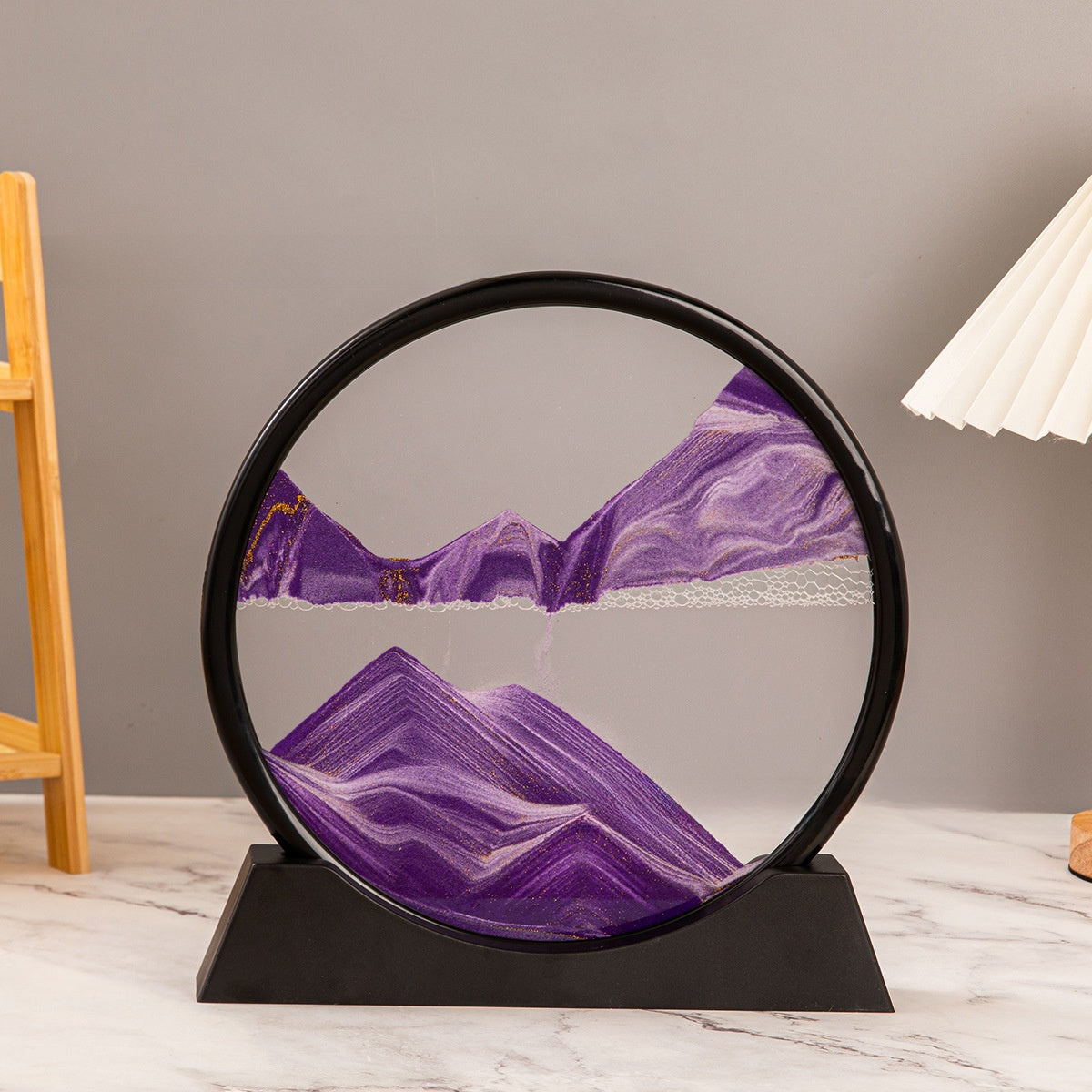 Desktop 3D Sand Art Moving Scene Decoration