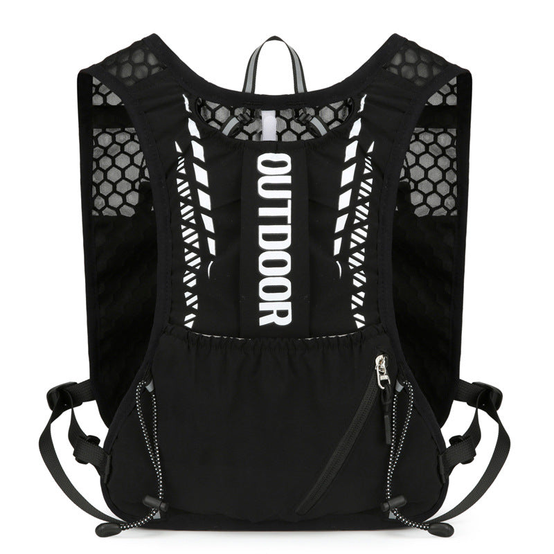 Running hydration bag, vest and backpack