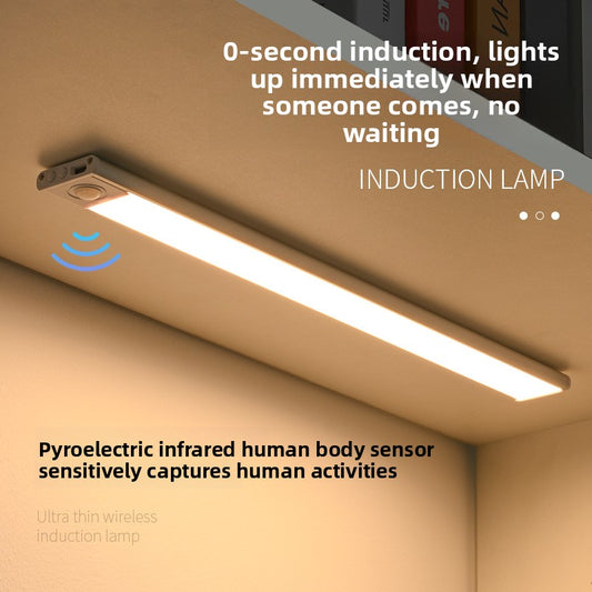 Ultra-Thin Rechargeable Motion Sensor LED Cabinet Light