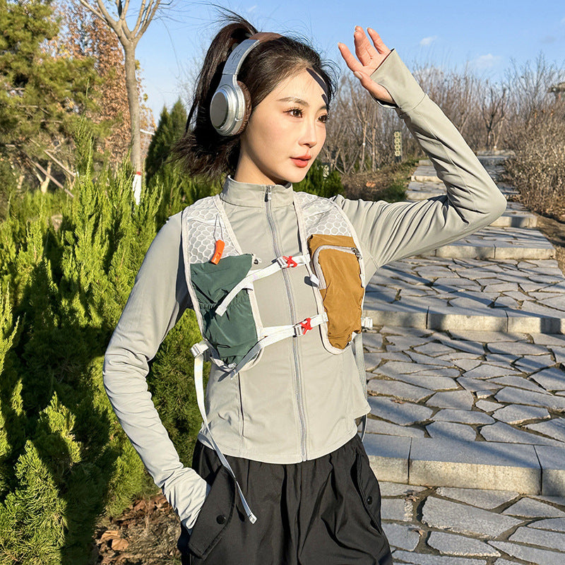 Running hydration bag, vest and backpack
