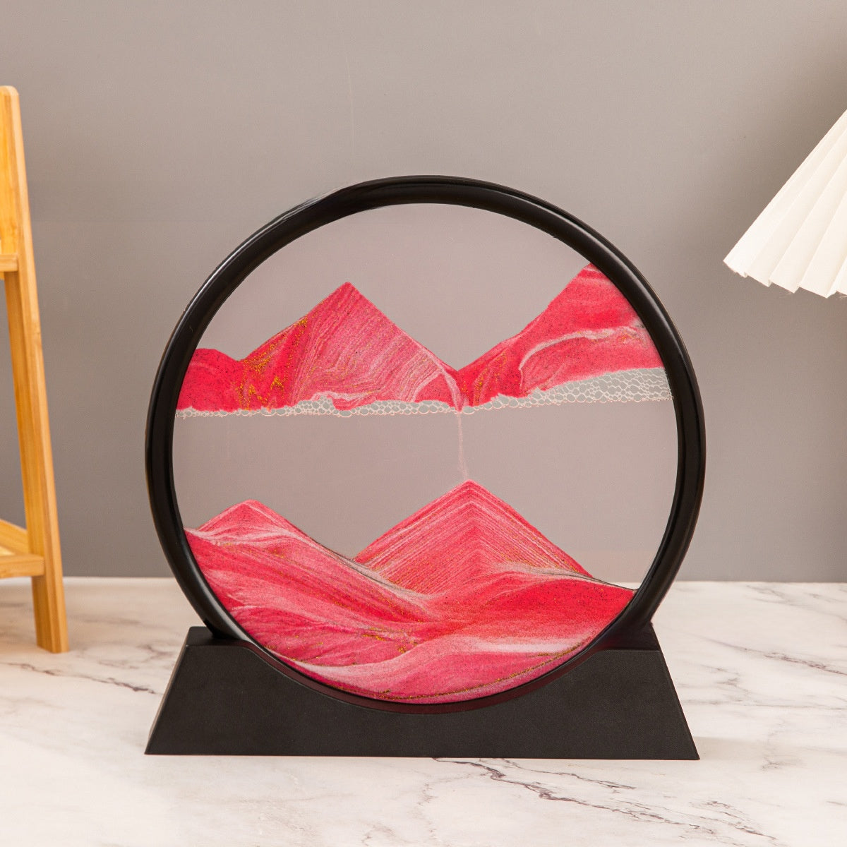Desktop 3D Sand Art Moving Scene Decoration