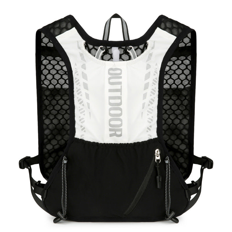 Running hydration bag, vest and backpack