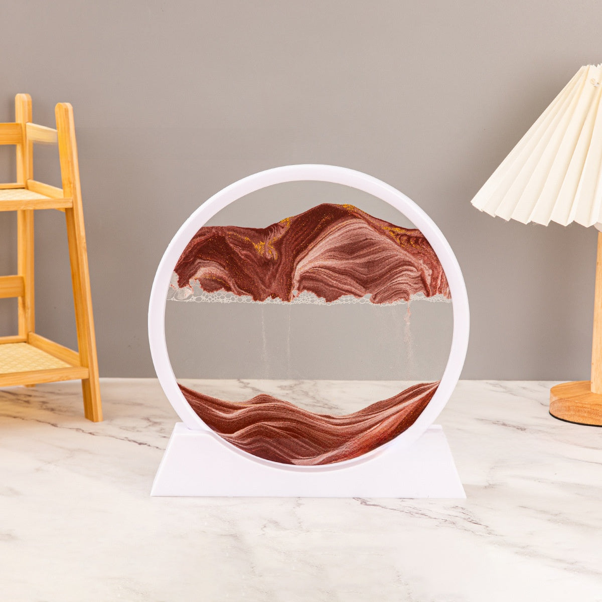 Desktop 3D Sand Art Moving Scene Decoration